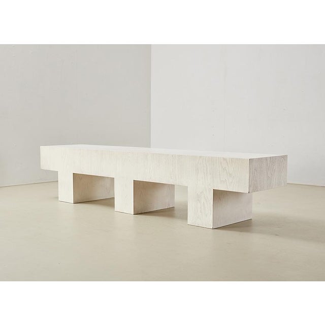 Very rare Izmir bench, designed by the Italian architect and designer Aldo Cibic in 1992 for Standard Milano Italy....