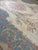 1920s Antique Ivory Floral Medallion India Agra Textile Chain Stitch Gallery Rug For Sale - Image 10 of 15