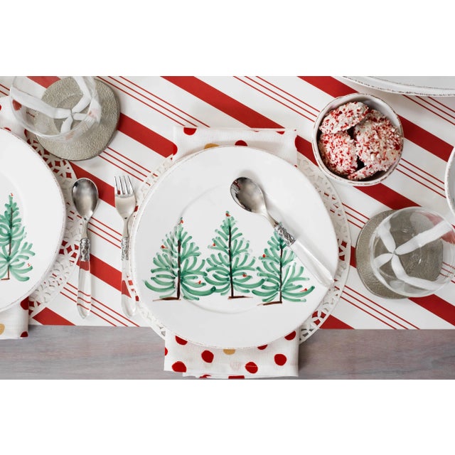 2020s VIETRI Melamine Lastra Holiday Pasta Bowl For Sale - Image 5 of 9