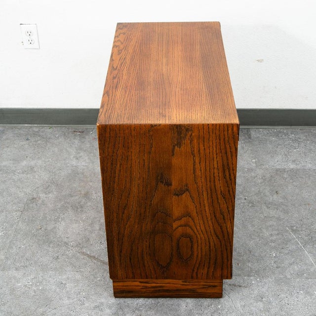 Mid Century Modern Storage Chest Record Lp Storage Cabinet Table Lane Vinyl MCM For Sale In Sacramento - Image 6 of 11