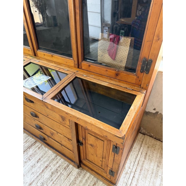 19th Century Napoleon Grocery Store Cupboard For Sale - Image 16 of 18