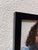 Sheer Cerulean by Kelly Birkenruth | Oil Painting of a woman with blue fabric draped across her face For Sale - Image 4 of 5