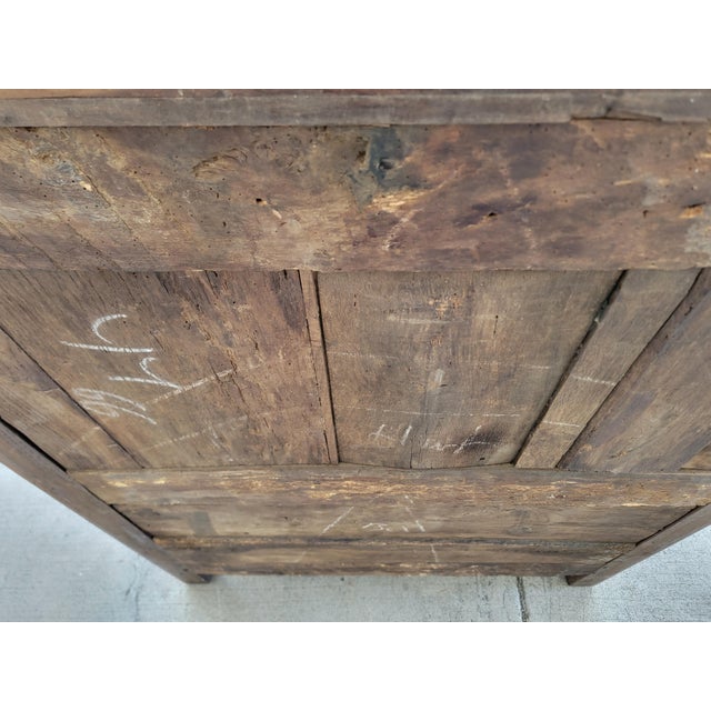 Antique French Country Buffet Louis XV Early 19th Century For Sale - Image 17 of 18