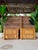 Pair of Late 20th Century Waterfall Split Rattan Nightstands For Sale - Image 12 of 12