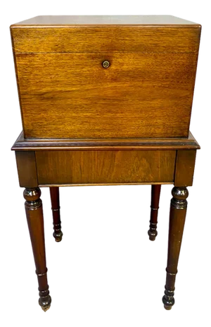 Antique Benson & Hedges Humidor/Side Table