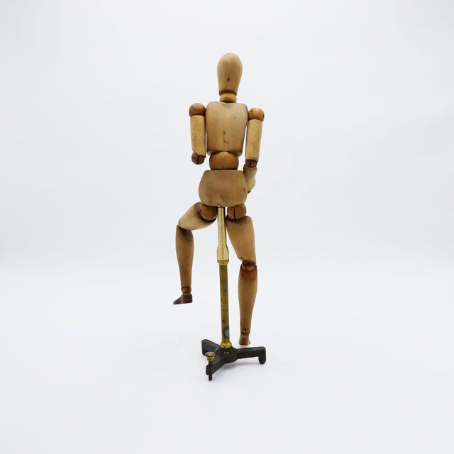 Vintage Articulate Artist's Mannequin For Sale - Image 4 of 5