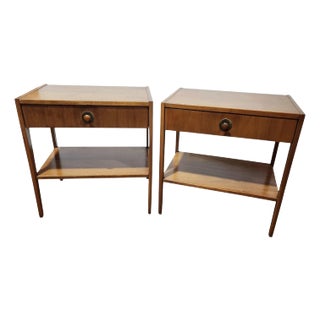 1960s Mid Century Modern Jack Cartwright for Founders Furniture Nightstands - A Pair For Sale