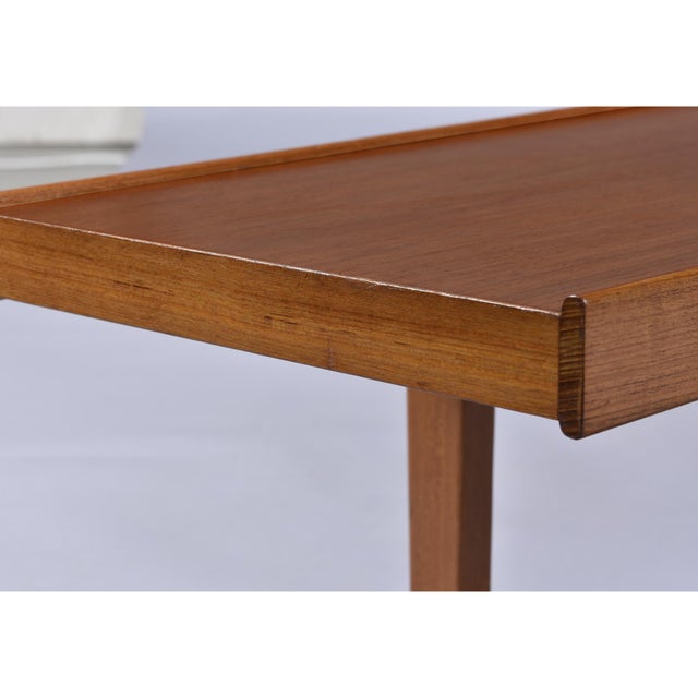 Bruksbo Norwegian Korbo Teak Planter Bench or Coffee Table, Attributed to Torbjørn Afdal For Sale - Image 16 of 18