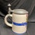 An Antique German Beer Stein With Ornamented Pewter Lid. For Sale In Saint Louis - Image 6 of 12