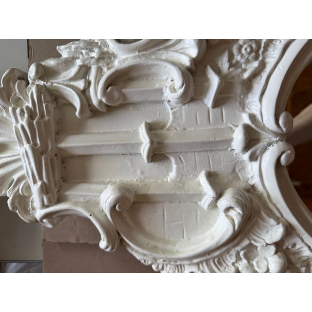 1971 Gampel Stoll White Gloss Chinoiserie Pagoda Mirror For Sale - Image 16 of 17