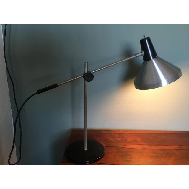 Black Table Lamp from HALA, 1960s For Sale - Image 8 of 10