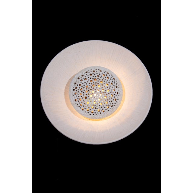 Vintage Stoneware Wall Lamp from Sejer Keramik, 1960 For Sale - Image 12 of 12