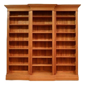 Vintage Wood Bookshelf, 1990s For Sale