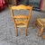 1990s Set of 10 Beechwood Ladder Back Chairs For Sale - Image 4 of 5