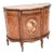 Antique French Marble Top Painted Cabinet, 1920s For Sale