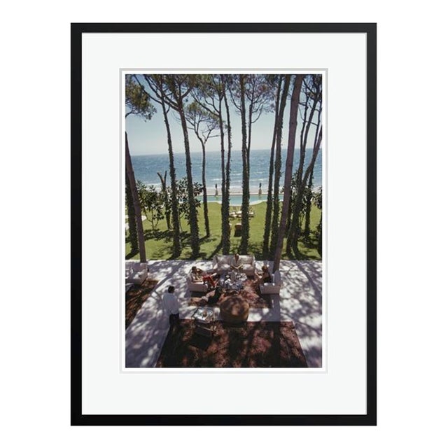 Bergese House 1967 by Slim Aarons Framed C Print For Sale