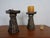 Large Brutalist Bronze Candleholder, 1960s, Set of 2 For Sale - Image 11 of 16
