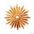 1960s Large Sunburst Wall Mirror in Gilded Wood, Italy, 1960s For Sale - Image 5 of 16
