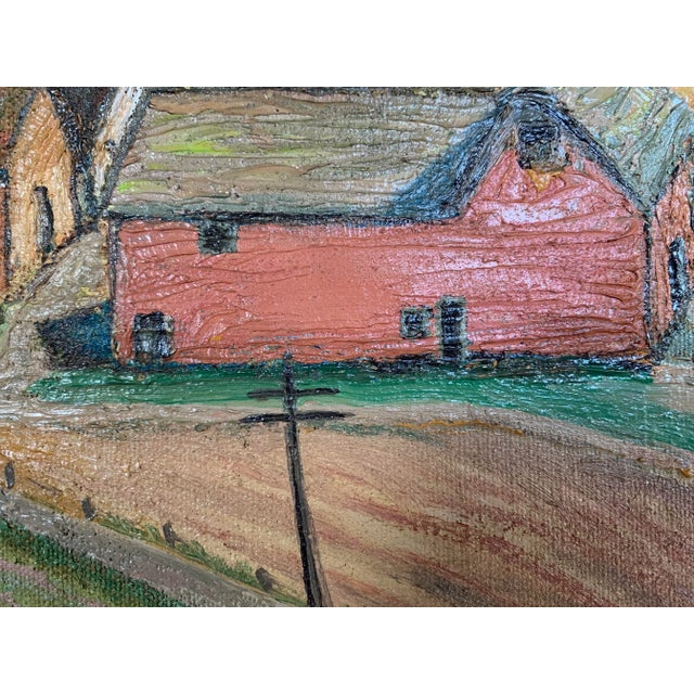 Early 20th Century Regionalism Landscape Painting For Sale In San Francisco - Image 6 of 7