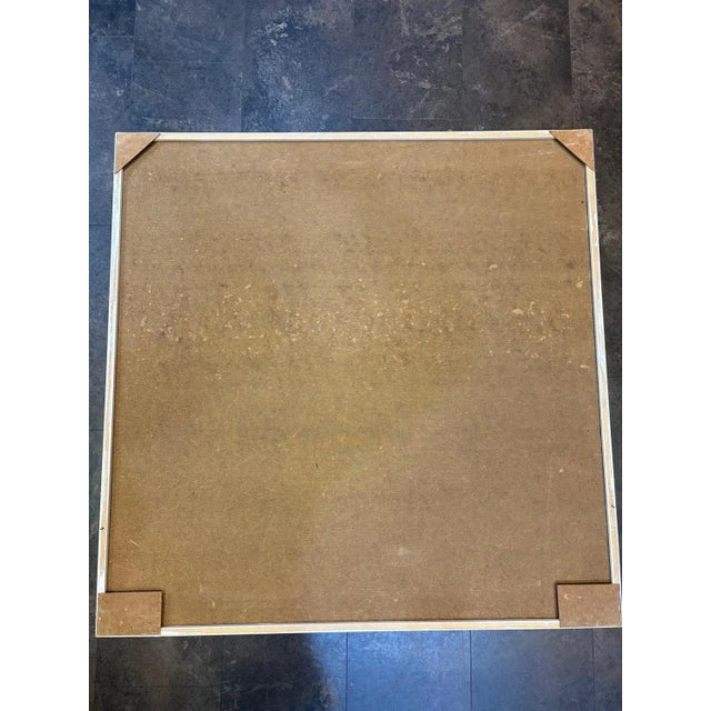 Contemporary Jean Krillé, Landscape No. 95, Oil on Masonite, 1987 For Sale - Image 3 of 8