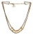 Christian Dior J'adior Choker Necklace in Aged Gold For Sale