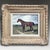 A fine mid-20th-century equestrian painting by C. Harrison, depicting a bay horse and executed in oil on board. The work...