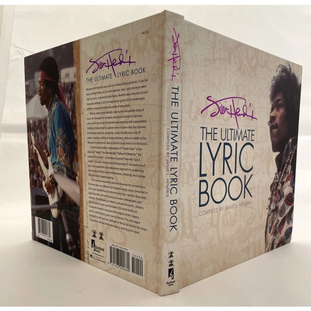 Early 21st Century Jimi Hendrix the Ultimate Lyric Book by Janie Hendrix For Sale - Image 5 of 9