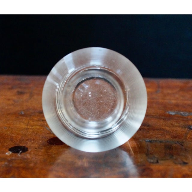 Small Antique Victorian Glass Match Striker For Sale - Image 5 of 8