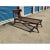 Wood t.h. Robsjohn-Gibbings Klismos Style Solid Walnut Bench For Sale - Image 7 of 7