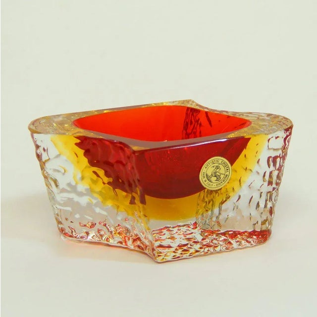 1960s Murano Glass Dishes by Luigi Mandruzzato, 1960s For Sale - Image 5 of 5