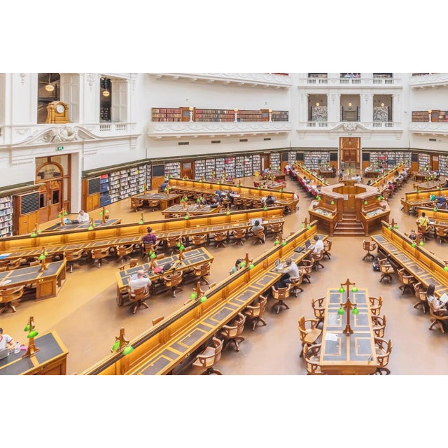 Richard Silver Richard Silver, State Library Of Victoria, Melbourne Australia - Color Photography, 2017 For Sale - Image 4 of 6