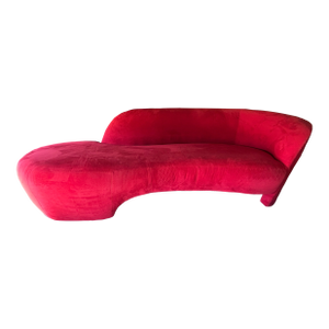 1980s Vladimir Kagan for Directional Attributed Serpentine Sofa