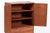 Mid Century Danish Teak Wood Storage or Bar Cabinet For Sale - Image 4 of 12