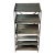 Vintage Industrial Metal Shop Display Shelving Unit For Sale