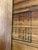 Industrial Flat Top Antique Cedar Trunk With Brass Hardware For Sale - Image 3 of 10