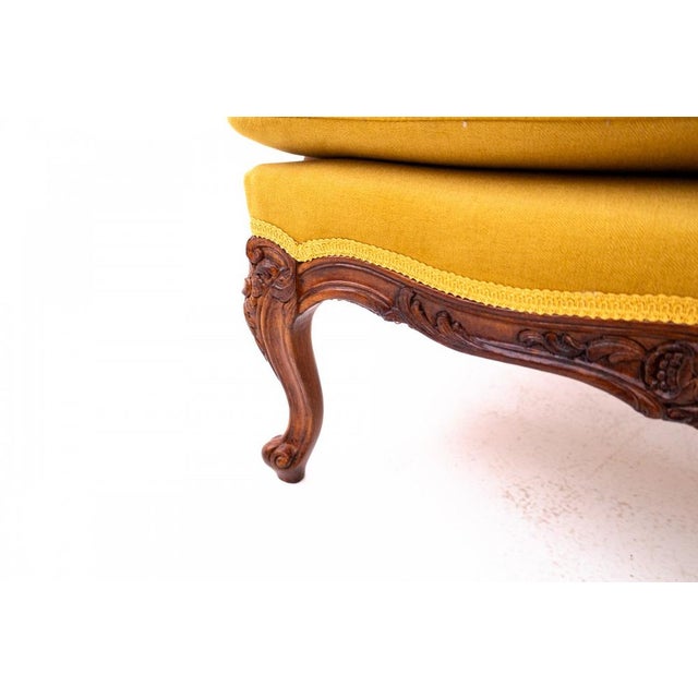 Set of Vintage French Wing Chairs, 1920 For Sale - Image 11 of 14