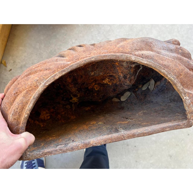 These fabulous antique French rusted objects are known as “Balconniers”. A balconniere is a special ornamental planter...