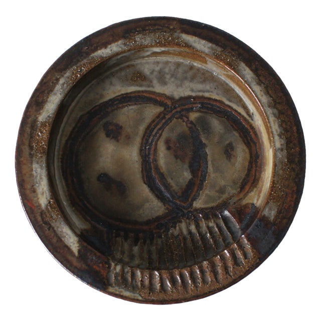 Mid-Century Danish Studio Pottery Bowl from Axella, 1960s For Sale