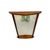Vintage Mid-Century Modern Style Curved Wooden Frame Wall Mirror. For Sale - Image 4 of 7