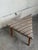 Wood Vintage Danish Mid Century Modern Teak Corner Ottoman Stool For Sale - Image 7 of 9