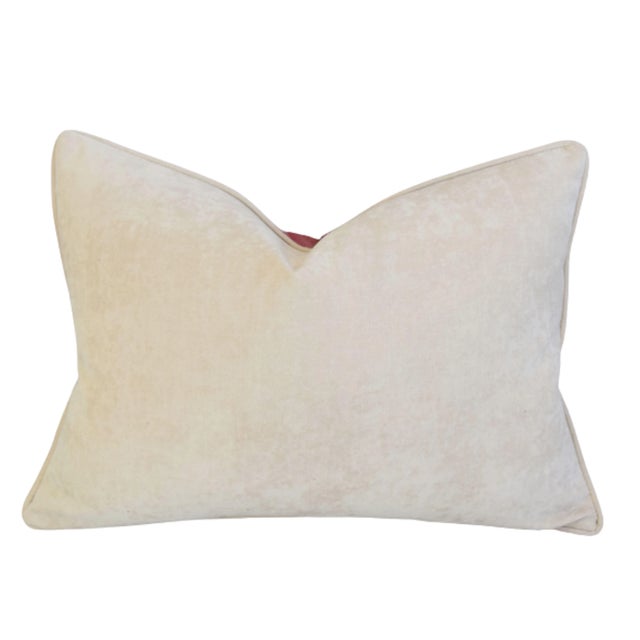 Early 21st Century Italian Mariano Fortuny Veronese Feather/Down Pillow 24" X 18" For Sale - Image 5 of 6