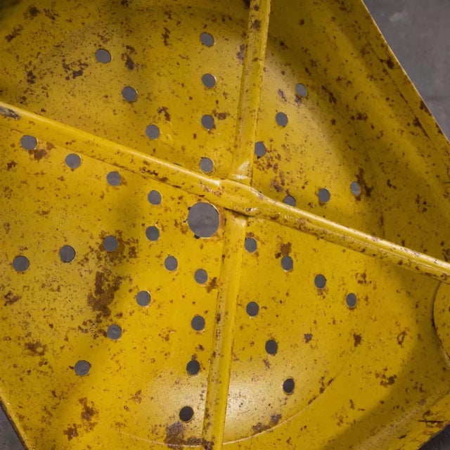 Stone French Yellow Table and Chairs from Multipl's, 1950s, Set of 5 For Sale - Image 7 of 10