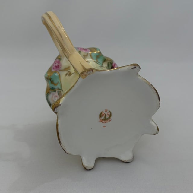 Elegant antique R.S. Prussia porcelain serving set dating to the early 20th century, circa 1900–1915. The set features...