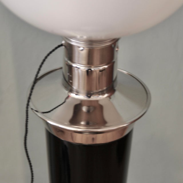 French Art Deco Table Lamp from Mazda, 1950s For Sale - Image 10 of 13