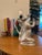 Mid-Century Modern Stamped Authentic- Vintage 1979 Arthur Court Aluminum Frog Pitcher With Jade Green Eyes For Sale - Image 3 of 12