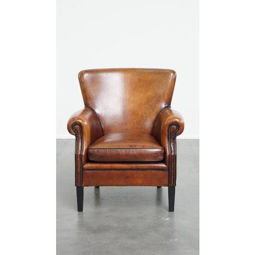 Vintage Armchair in Sheepskin For Sale - Image 5 of 17