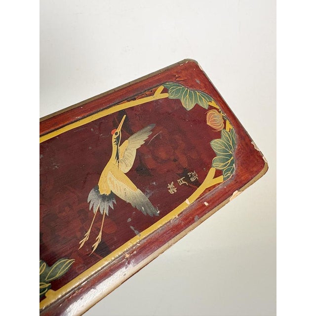 19th Century Japanese Lacquered Box with Bird Decoration, Japan For Sale - Image 9 of 18