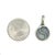 1990s David Yurman Ying and Yang Amulet Sterling Silver Estate For Sale - Image 4 of 4