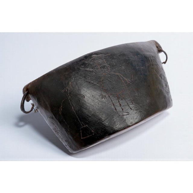 Vintage Wooden Kashkul Bowl, 1920s For Sale - Image 17 of 18