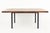 Milo Baughman for Directional Mid Century Multi-Wood Dining Table This table measures: 60 wide x 38 deep x 28.75 high,...